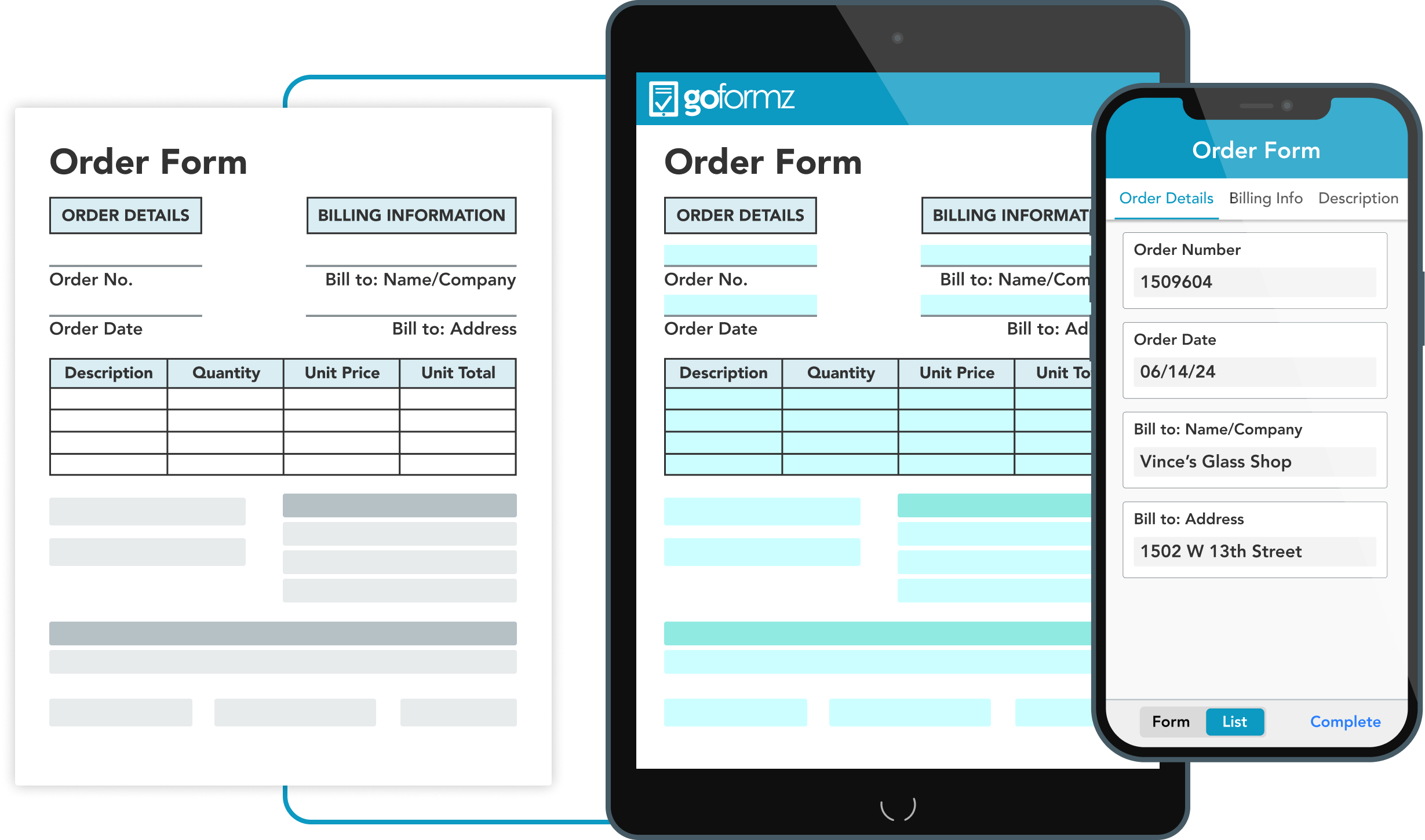  GoFormz is fully functional offline.