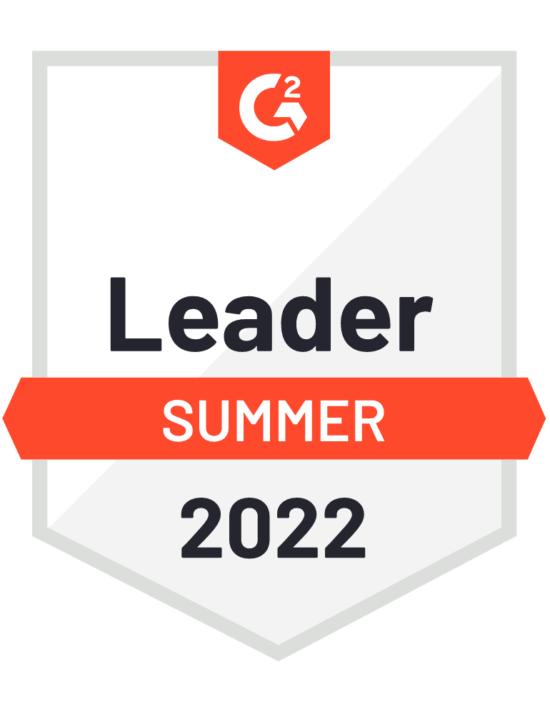 g2 badge for Automation Leader